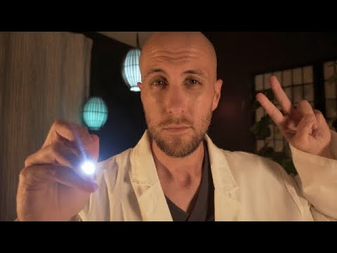 ASMR , Hour Long Cranial Nerve Exam For Sleep