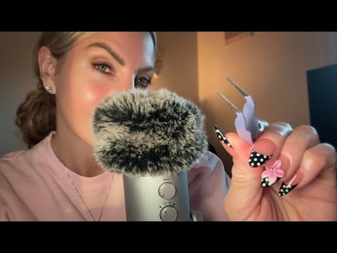ASMR Clicky Barely There Inaudible Whispering Personal Attention Triggers To The Mic 🎙️ 