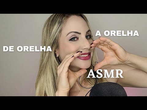 ASMR - BINAURAL DE ORELHA A ORELHA (SUSSURRANDO BAIXINHO ATÉ VOCÊ DORMIR)
