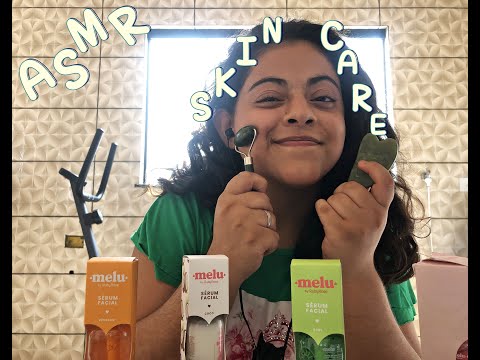 ASMR - Rotina de cuidados com a pele (Skin care)