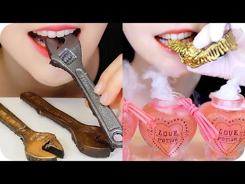 SATISFYING CHOCOLATE EATING SOUND ASMR COMPILATION #3