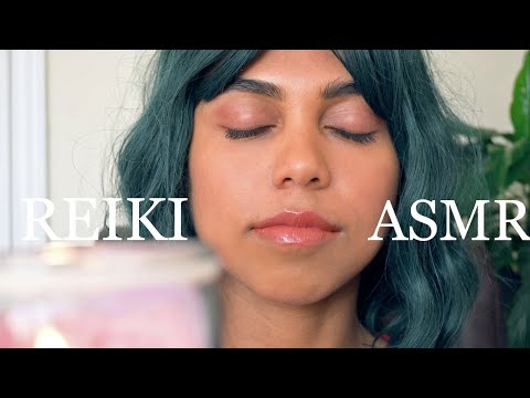 ASMR Reiki For Emotional Healing | Quartz Crystal Healing | Relaxing Rain Sounds | Tarot Reading 🌧️