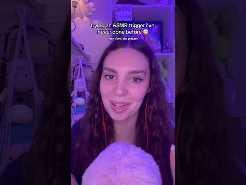 How was my first go trying the red light, green light trigger??🚦#asmr #asmrsounds #asmrvideo