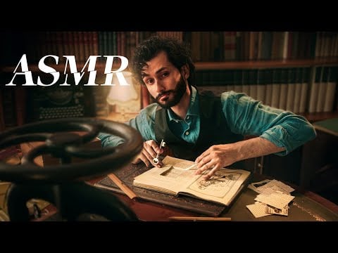 ASMR | Joe Goldberg Cuts Book Pages To Hide A Key (FULL EDIT - NO TALKING)