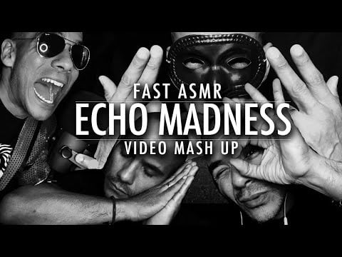 1 HOUR - FAST ASMR WITH ECHO EFFECT FOR INTENSE TINGLES