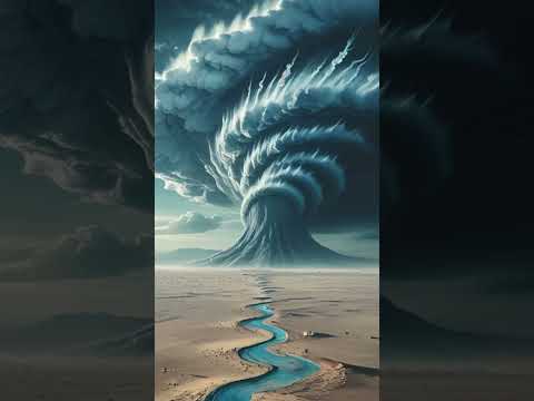 Epic Supercell Thunderstorm #shorts