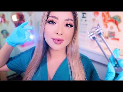 ASMR The MOST Detailed Cranial Nerve Exam YOU'VE SEEN 🩺 Medical Role Play, Hearing Test, Eye Exam