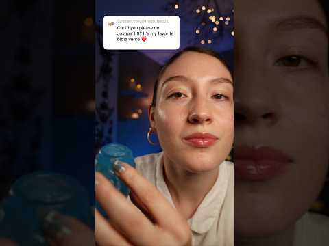 Scripture w/ ASMR is a match made in heaven 😇 #christianasmr