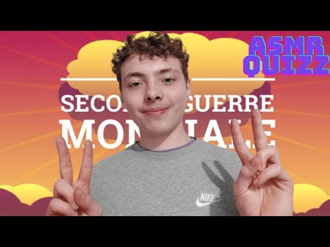ASMR FR:🪖Quizz sur la Seconde Guerre Mondiale🪖