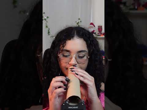 ASMR 1 minuto de sons de boca no cano
