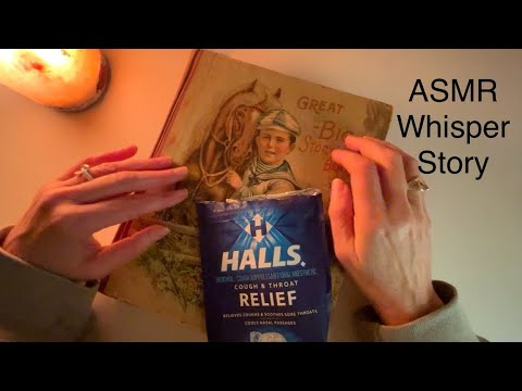 Whisper Bedtime Story with Lozenge Hard Candy to Help You Fall Asleep - ASMR Whisper Voice Reading