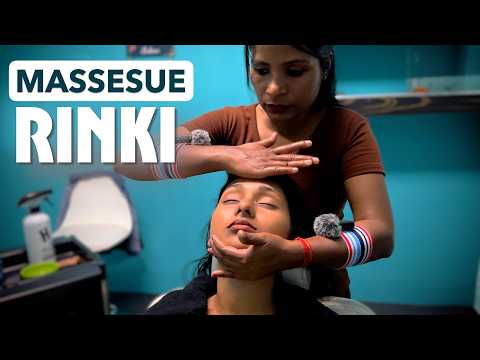 ASMR Deep Pressure Head, Forehead & Hand Massage by Rinki For Deep Sleep To Reduce Stress