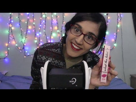 ASMR  Lip Gloss Opening And Closing 3DIO BINAURAL 👄[Ear to EAR]♡