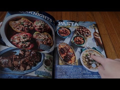Holiday Magazine Flipping ~ Classic ASMR With Whispers