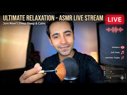 ASMR for Deep Sleep 😴 Ultra Tingly Whispers & Relaxing Sounds for Anxiety Relief