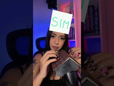 ASMR mas o filtro que decide 😏 #asmr #tingles #asmrsounds #relax #asmrvideo
