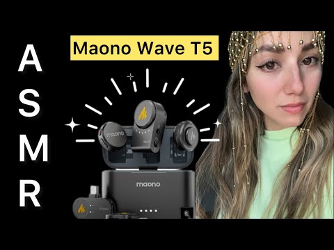 ASMR NUEVO MICRO!!! Maono Wave T5 #maono #maonowavet5