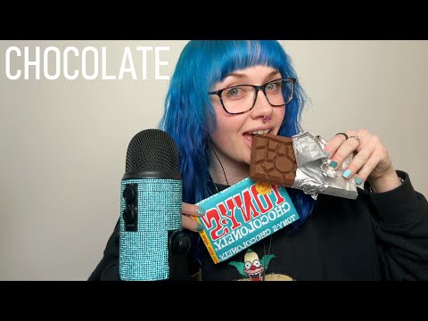 ASMR Eating Tony’s Chocolonely (Chocolate Milk Crispy Wafer) 🍫