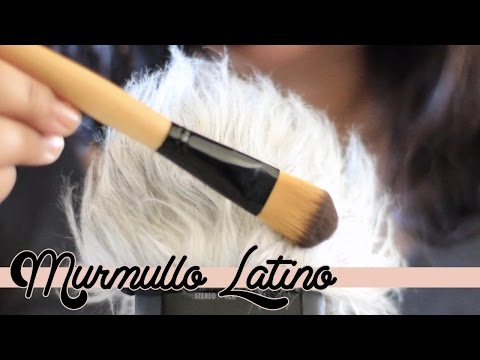 ASMR ESPAÑOL Platica Susurrada y Sonidos Cosquilludos de Mic Brushing