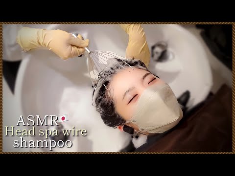 【ASMR】ゾクゾクする。多種類のシャンプー&マッサージで疲れを癒します。/good sleep acmp shampoo