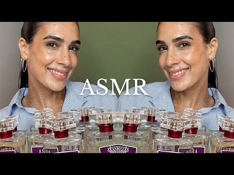 ASMR MOSTRANDO TODOS OS MEUS PERFUMES DA PRIMACIAL