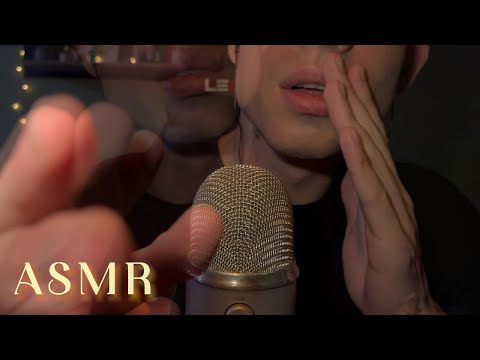ASMR | Layered Inaudible Whispers & Face Touching 😴💤
