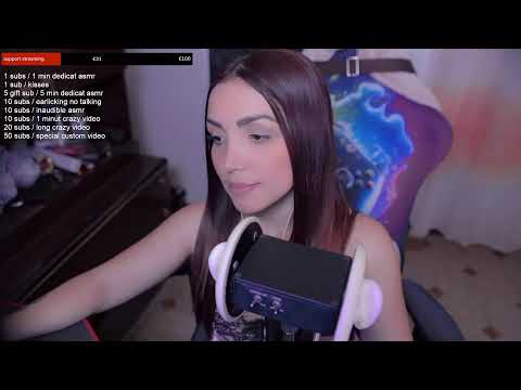 Live streaming asmr