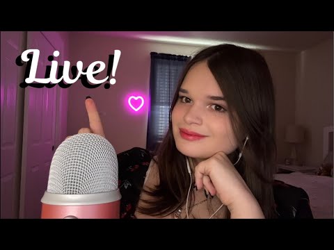 ASMR Doing Your FAV Triggers Live!