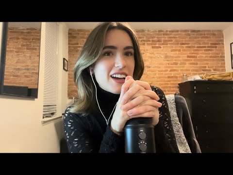 ASMR | Soft Spoken (Fabric Shirt Scratching, Hand Sounds, Rambles)