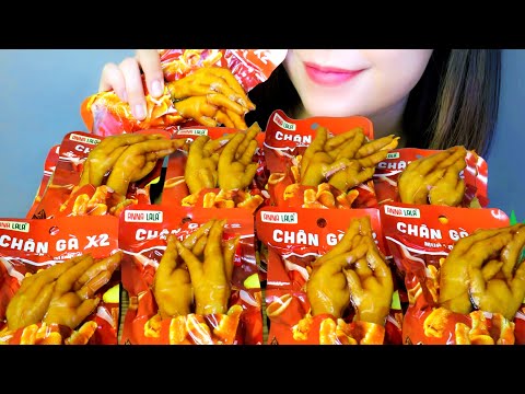 ASMR CHÂN GÀ ANNA LALA  | ANNA LALA CHICKEN FEET , EATING SOUNDS | LINH-ASMR