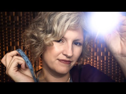 ASMR Soft Spoken Measuring You for a Study (Over 100 Measurements)