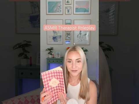 step into my office! #asmr #tingles #roleplay #visualtingle #cognitivebehavioraltherapy