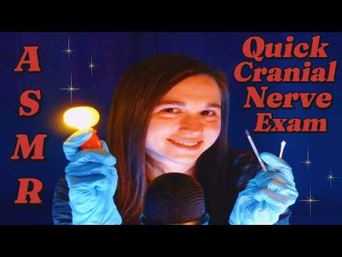 ASMR ⚡️Quick Cranial Nerve Exam⚡️