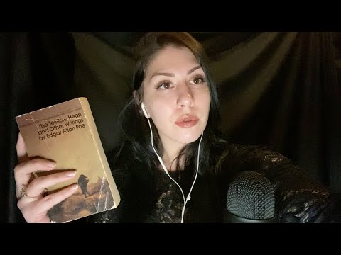 ASMR whispered Edgar Allan Poe reading