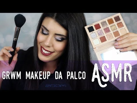 ASMR ita - 💄 GRWM il mio MAKEUP da PALCO (Whispering)