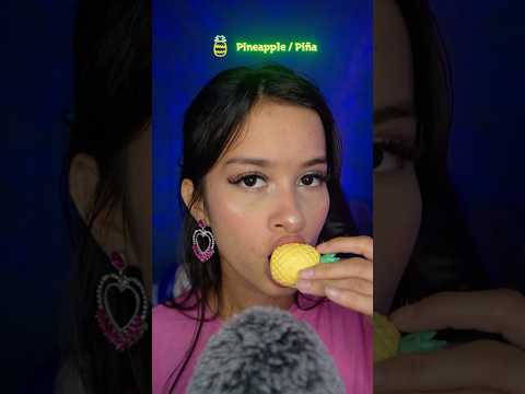 Pineapple / Piña / Abacaxi 🍍 #asmr