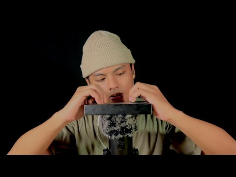 ASMR Energy Rain + Whispering Positive Affirmations (Plucking Away Your Negative Energy)