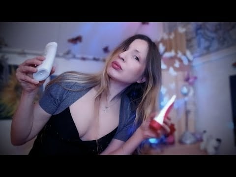 ASMR Deep Massaging Your Shoulders,  Neck & Face 💤