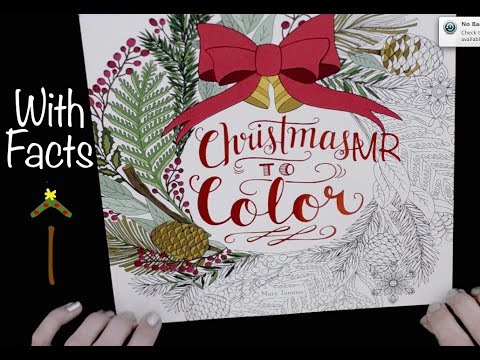 ASMR Coloring & Christmas Facts