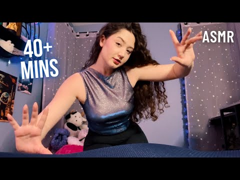 ASMR 40 Minutes Of FAST Experimental Hand Movements & Visualizations *LOFI*