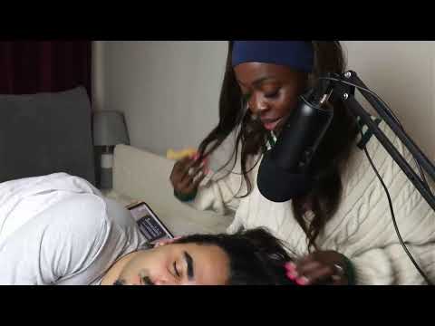 ASMR - UNREAL scalp scratches NITPICKING, combing - soft whispers 