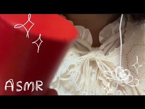 【ASMR】メイクに憧れる親戚の子に積み木でメイクごっこしてあげる👧🏻💄🌳/Doing Makeup on My Little Relative with Building Blocks