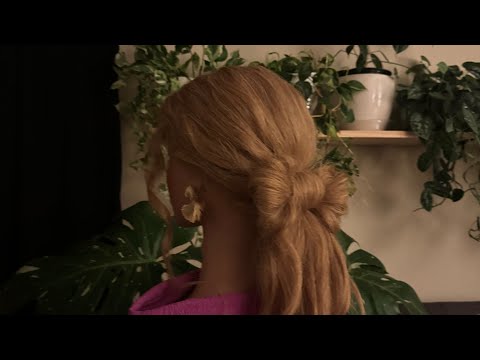 ASMR Prom Ponytail 🎀 Hairstyle Tutorial ~ Hairstyling, Perfectionist, Finishing Touches, No Talking