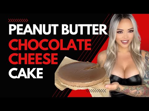 How To Make Healthy No Bake Chocolate Peanut Butter Cheesecake-Whole Foods Plant Based Vegan No Oil