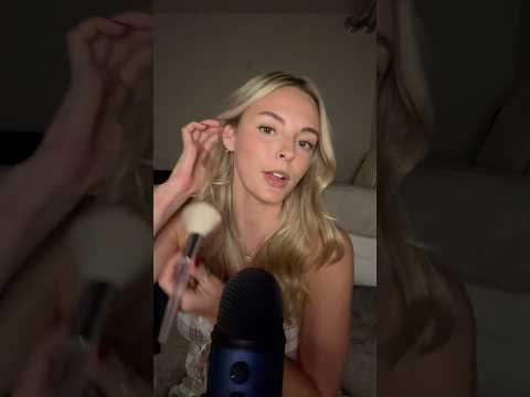 #asmr makeup brush triggers #asmrvideos #asmrsounds
