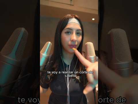 Te realizo un corte de cabello real. Te recomiendo uso de audífonos 🥰 #asmr #relax