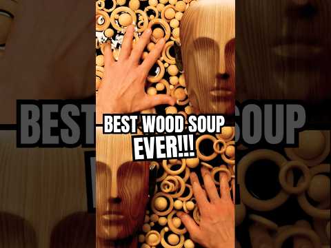 Best Wood Soup Ever. PERIOD. #asmr #shorts
