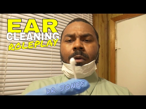 [ASMR] Ear Cleaning Role Play DR JONES Ear Wax Removal & Ear Cleaning Sounds (Binaural)(Ear to Ear)