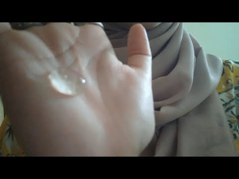 ASMR | Play, touch, apply gel on your face (ring sounds with personal attention)
