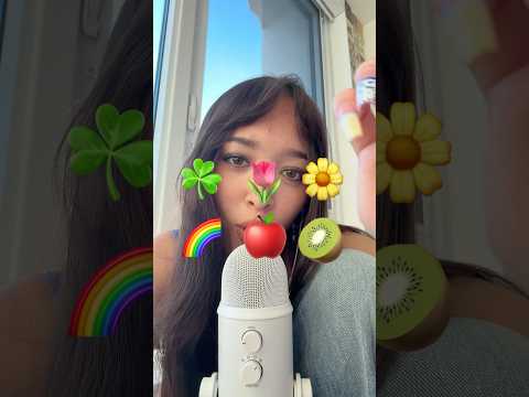 Do YOU have magic powers? #asmr #nails #emojichallenge